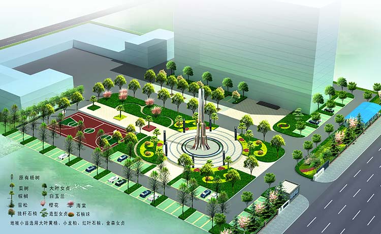 校園景觀設計規(guī)劃